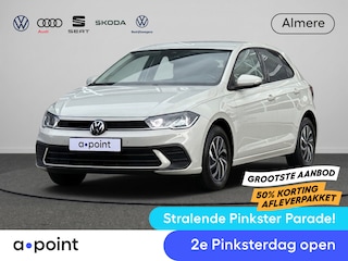 Volkswagen Polo 1.0 TSI Life | Parkeersensoren | Carplay | Navigatie via App | Cruise Control Adaptief | Airco |