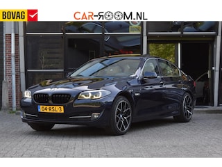 BMW 528i High Executive Pano HUD NAP Trekhaak Cruise Leder