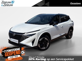 Nissan Qashqai 1.3 MHEV Xtronic N-Connecta *Automaat*Navi+360 Camera*Climate Control*Cold pack*Panoramadak*LM.Velgen*Zeer nette auto!