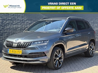 Skoda Karoq 1.5 TSI ACT Sportline Business Afneembare Trekhaak 1500kg | Adaptive Cruise Control | 19 inch | Sensoren Voor + Achter | Camera | Keyless |