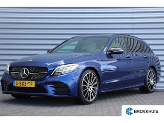 Mercedes-Benz C-klasse ESTATE C160 130PK BUSINESS SOLUTION AMG AUTOMAAT / NAVI / LEDER / CLIMA / FULL-LED / PDC / 19" LMV / PANO. DAK / CAMERA / KEYLESS / BLUETOOTH / CRUISECONTROL !!