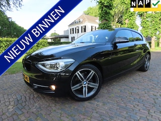 BMW 116i EDE High Executive Sport Leer Sportstoelen Stoelverwarming Ecc Cruisecontrol Carplay Navigatie Xenon Pdc LM Velgen