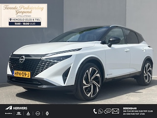 Nissan Qashqai 1.5 e-Power Tekna Plus / Trekhaak(750KG) / Panoramadak / Voorstoelen Met Geheugen&Massage Functie / Stoel-,Stuur en Voorruit Verwarming / Airco / Head-Up Display / Dode Hoek Detectie / Adaptief Cruise Control / Apple Carplay&Android Auto / Navigatie / 360 Camera / Parkeersensoren / Keyless Entry /