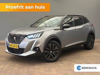 Peugeot 2008 1.2 PureTech GT Pack 155pk! | Elek. Stoel met massage | Leder | Focal | Camera | 18" Lichtmetaal | Adaptieve Cruise | Achteruitrijcamera | Airco (automatisch) | Cruise control adaptief met Stop&Go en stuurhulp