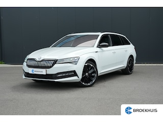 Skoda Superb Combi 1.4 TSI iV 218pk Sportline Business | Panoramadak | Trekhaak | 360 Camera | Stoelen Elektrisch | 19"