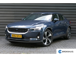 Polestar 2 LONG RANGE SINGLE MOTOR 78KWH / NAVI / CLIMA /  19"LMV / MEMORY STOEL / ELEKTR. ACHTERKLEP / STOELVERWARMING / CAMERA V+A / KEYLESS / FULL-LED / PDC / BLUETOOTH / ADAPT. CRUISECONTROL / 1E EIGENAAR / SCHITTERENDE STAAT !!