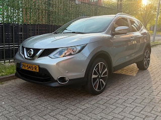 Nissan Qashqai 1.2 Tekna Grijs 2017 LEDER|PANO|CAMERA|NAP
