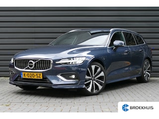 Volvo V60 2.0 B3 INSCRIPTION / NAVI / LEDER / CLIMA / 19"LMV / CAMERA / MEMORY STOELEN / ELEKTR.WEGKL.TREKHAAK / ELEKTR.ACHTERKELP / STOELVERWARMING / FULL-LED / KEYLESS / PDC / BLUETOOTH / ADAPT. CRUISECONTROL / 2E EIGENAAR / SCHITERENDE STAAT !!
