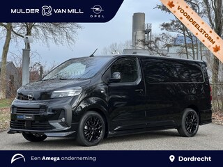 Opel Vivaro Electric L3 75 kWh 136pk | 8 jaar garantie | STX SPORT | Lederen bekleding STX | STX Pakket | Dakspoiler | Sideskirts | 18 inch zwarte velgen | City Pakket | Comfort Pakket | Exterieur Pakket | Full ECO LED verlichting | Winter Pakket | Houten afwerking laadruimte | Reservewiel | van €53.758 voor €42.995 ex. BTW rijklaar