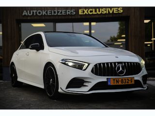 Mercedes-Benz A-klasse 200 Launch Edition Premium Plus AMG panoramadak AMBIENT Apple Carplay Brake assist Camera Multimedia Getint glas 19"L.M. Cruise Navi