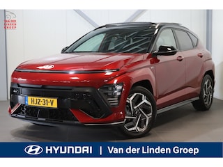 Hyundai Kona 1.6 GDI HEV N-Line Sky|PDC|Pano|Wint|18"|Cam|Rijklaar|