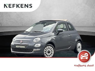 Fiat 500 1.0 Hybrid 70pk Lounge Cabrio | 1ste eigenaar | Parkeersensoren | AppleCarPlay/Android | Airco