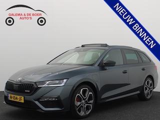 Skoda Octavia Combi 1.4 TSI RS iV PHEV Business AUTOMAAT / PANORAMADAK / FULL LED / KEYLESS / STOELVERW / STUURVERW / SFEER / SOH 87% / NL-AUTO