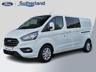 Ford Transit Custom 320 2.0 TDCI L2H1 Limited DC | 170pk Automaat | Dubbele Cabine | Trekkhaak | Dubbele Schuifdeur | Camare | Stoelverwarming
