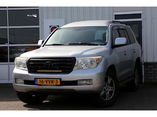 Toyota Land Cruiser V8 4.5 V8 D-4D VX High Roof Window Van*Euro 5!*Perfect Onderh!*8 verstuivers verv.!*Trekhaak/Android scherm/Leder/Cruise-Control/Climate-Control/Lichtmetalen wielen*