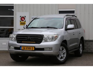 Toyota Land Cruiser V8 4.5 V8 D-4D VX High Roof Window Van*Euro 5!*Perfect Onderh!*8 verstuivers verv.!*Trekhaak/Android scherm/Leder/Cruise-Control/Climate-Control/Lichtmetalen wielen*