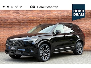 Volvo XC90 2.0 T8 Plug-in hybrid AWD Ultra Dark | Luchtvering | Bowers & Wilkins | Panoramisch schuif-/kanteldak | Geventileerde stoelen | Gelamineerde zijruiten | Extra getint glas | 360 graden camera | Massagefunctie op de voorstoelen | 22 inch. lichtmetalen velgen | Stoel-/stuurwielverwarming | Verwarmde achterbank | Volvo Guard | Pilot assist | BLIS