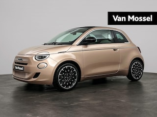 Fiat 500 1.0 Hybrid La Prima | Cabrio | Camera | Navigatie | Sensoren voor&achter | Stoel&Stuur Verwarming | Apple Carplay&Android Auto | Adaptive Cruise Control | 2 + 6 jaar speciale garanite!