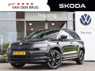 Skoda Karoq 1.5 TSI 150 pk DSG ACT Sportline Business Camera | Navigatie | Zwenkbare trekhaak | Stoelverwarming + Achterbank verwarming | ACC | Digital Cockpit | LED |