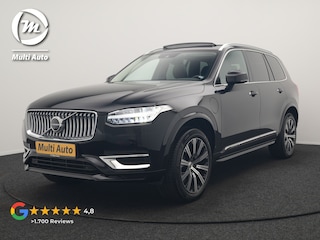 Volvo XC90 T8 Recharge AWD Plus Bright 7 Persoons LONG RANGE PHEV 455pk Dealer O.H. | Panodak | Adaptive Cruise | 360 Camera | Harman / Kardon | Lederen Sportstoelen Memory & Verwarmd | Keyless | Blis | Stuur Verwarmd | Apple Carplay | Navigatie | DAB | Plug In Hybrid |
