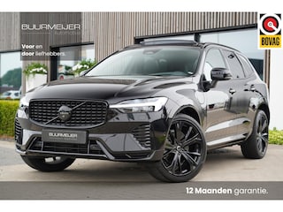 Volvo XC60 T8 Plug-in hybrid AWD Ultimate Black Edition Long Range | Head-Up | Panoramisch schuif/kanteldak | Stoelverwarming voor & achter | 360 graden camera | Standkachel | Adaptieve cruise control | Harman Kardon |