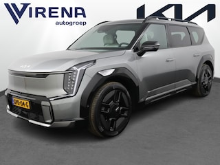 Kia EV9 GT-Line AWD 99.8 kWh - SOH 98,9 % Apple Carplay/Android Auto - Cruise Control - Dodehoekdetectie - Elektrische Glazen Schuif-/Kanteldak - Navigatie - Stoel/Stuur Verwarming - Fabrieksgarantie tot 10-2031