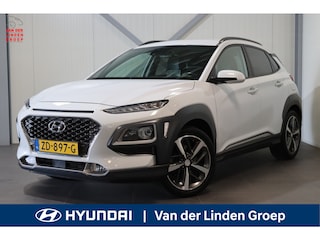 Hyundai Kona 1.0 T-GDI Premium|Navi|Krell-audio|HUD|PDC|Leder|Trekhaak|Rijkla