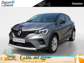 Renault Captur 90PK TCe Zen | Trekhaak | Lichtmetalen Velgen | Privacy Glass | Apple CarPlay/Android Auto | Airco | Cruise Control | Armsteun | Elektrsiche Ramen & Spiegels |