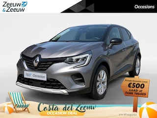 Renault Captur 90PK TCe Zen | Trekhaak | Lichtmetalen Velgen | Privacy Glass | Apple CarPlay/Android Auto | Airco | Cruise Control | Armsteun | Elektrsiche Ramen & Spiegels |