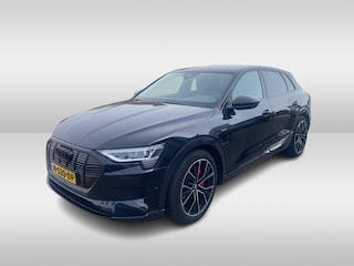 Audi e-Tron 55 quattro advanced 95 kWh / Camera / Half leder / Navigatie / Blackpack / 21'' / Stoelverwarming / DAB / Cruise Control / Rijstrooksensor