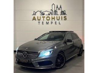Mercedes-Benz A-klasse 200 Ambition AMG Pano Airco Cruise Climate H/K Stoelverw Carbon Camera 19inch Vol