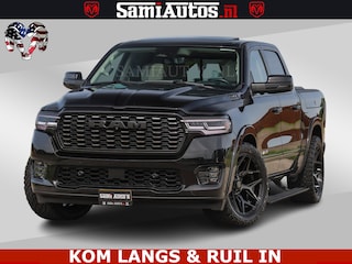 Dodge Ram TUNGSTEN BLACK OPS | 540 PK | HIGH END | MASSAGE | RAM VOL | LIMITED EDITION | DC | ROYALE 5 PERSOONS DUBBELE CABINE | GRIJSKENTEKEN | MEEST LUXE PICK UP | EERSTE EIGENAAR |