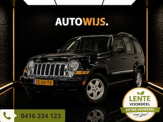 Jeep Cherokee 3.7 V6 Limited|AUT|LEDER|NL AUTO|AIRCO|TREKHAAK