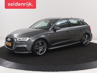 Audi A3 1.5 TFSI Sport S Line Edition | Trekhaak | Half leder | Full LED | Navigatie | Bluetooth | Sportstoelen | Parkeerhulp | Climate control | Cruise control | 18'' | Origineel NL | S Line