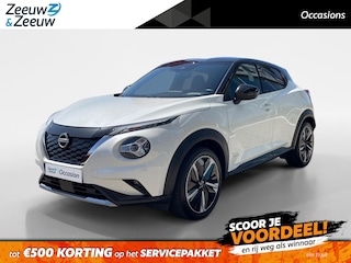 Nissan Juke 1.6 Hybrid N-Design | Navigatie| Android auto & Apple Carplay | Stoel-/ stuur- en voorruitverwarming | ALL season banden | Achteruitrijcamera | Parkeersensoren v+a |