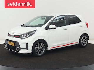 Kia Picanto 1.0 DPi GT-Line | Leder | Carplay | Camera | Navigatie | Cruise control | Climate control | Keyless | Bluetooth | DAB | 1e eigenaar | 63.500km NAP