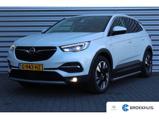 Opel Grandland X 1.2 TURBO 130PK ULTIMATE AUTOMAAT NAVI / LEDER / CLIMA / FULL-LED / AGR / PDC / 18" LMV / CAMERA / KEYLESS / SIDESTEPS / NIEUWSTAAT !!