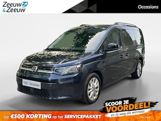 Volkswagen Caddy 1.5 TSI Hybride | Lage km-stand | Climate Control | Stoelverwarming | Dodehoekdetectie