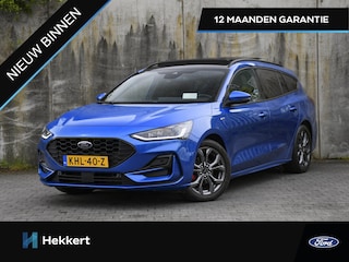 Ford Focus Wagon ST Line X 1.0 EcoBoost Hybrid 155pk Automaat PANO | B&O | HEAD-UP | DODE HOEK | 17''LM | WINTER-PACK | ADAPT. CC