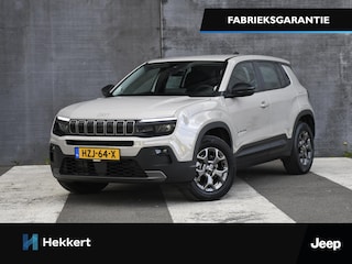 Jeep Avenger Longitude 1.2 e-Hybrid 110pk Automaat 16''LM | PDC ACHTER | STOELVERW. | ADAPT. CC | NAVI | APPLE-CARPLAY
