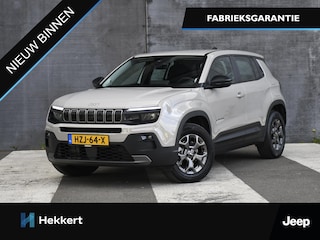Jeep Avenger Longitude 1.2 e-Hybrid 110pk Automaat 16''LM | PDC ACHTER | STOELVERW. | ADAPT. CC | NAVI | APPLE-CARPLAY