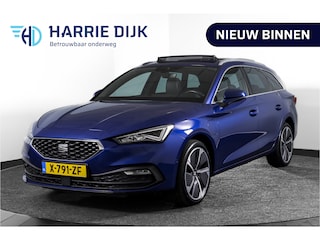 Seat Leon Sportstourer 1.4 TSI eHybrid PHEV Xcellence | S/K-Panodak | Dig. Cockpit | Adapt. Cruise | Stoel-+Stuurverw. | PDC | Camera | NAV + App. Connect | ECC | LM 18" |