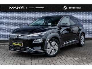 Hyundai Kona EV Limited 64 kWh | Warmtepomp | Achterutirijcamera | Parkeersensoren | Stoelverwarming | Stoelventilatie | Head-up Display | Navigatie | Apple Carplay | Android Auto | Cruise Control Adaptief