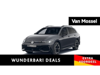 Volkswagen Golf Variant 1.5 eTSI R-Line Edition 116PK | Automaat | Navigatie | Apple carplay | Adaptieve cruise control | Climate Control | Trekhaak | Sfeerverlichting | Parkeersensoren | 360 camera | Keyless | Elektrische klep | Stuur en Stoelverwarming | Side assist | Black style |