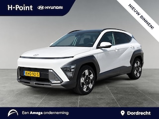 Hyundai Kona Premium Sky 1.6 GDI HEV 141pk | SCHUIF/KANTELDAK | FULL LED | PREMIUM LEDER | ADAPTIVE CRUISE | 360° CAMERA | STOELVERW. + KOELING |