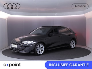 Audi A3 Sportback 40 TFSI e S edition 204 pk S-tronic | Verlengde garantie | Navigatie | Panoramadak | Parkeersensoren (Park assist) | Achteruitrijcamera | Stoelverwarming | S-Line |