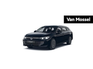 Volkswagen Passat Variant 1.5 eHybrid Elegance Business 204PK | Navigatie | Apple carplay | Adaptieve cruise control | Climate control | Achteruitrijcamera | Side assist | Trekhaak | IQ-matrix verlichting | Stuur en Stoelverwarming | Elektrisch verstelbare bestuurderstoel | Keyless | Sfeerverlichting | 18"inch Napoli velgen | Elektrische klep |