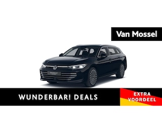 Volkswagen Passat Variant 1.5 eHybrid Elegance Business 204PK | Navigatie | Apple carplay | Adaptieve cruise control | Climate control | Achteruitrijcamera | Side assist | Trekhaak | IQ-matrix verlichting | Stuur en Stoelverwarming | Elektrisch verstelbare bestuurderstoel | Keyless | Sfeerverlichting | 18"inch Napoli velgen | Elektrische klep |