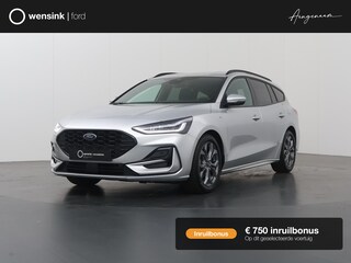 Ford Focus Wagon 1.0 EcoBoost Hybrid ST Line X | Afneembare Trekhaak | Winterpakket | Cruise Control Adaptief | Parkeercamera | Head-Up | Navigatie |