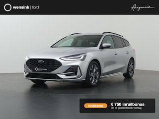 Ford Focus Wagon 1.0 EcoBoost Hybrid ST Line X | Afneembare Trekhaak | Winterpakket | Cruise Control Adaptief | Parkeercamera | Head-Up | Navigatie |